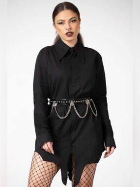 Killstar Blood Kin Longline Shirt